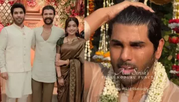 Newlyweds, Rashmika Mandanna And Vijay Deverakonda Join Allu Sirish's Pre-Wedding Festivities