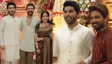 Newlyweds, Rashmika Mandanna And Vijay Deverakonda Join Allu Sirish's Pre-Wedding Festivities