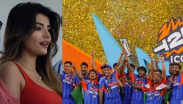 Who Is Aditi Hundia? Gorgeous Lady Viral From IND Vs NZ Final, Has Been Linked To A Famous Cricketer