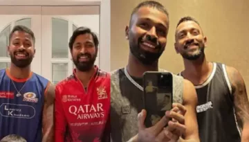 Hardik Pandya's Brother, Kunal Remained Silent After He Lifted Trophy, Fans Say, 'Equation Changed'