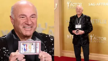 Oscars 2026, Kevin O'Leary Turns Heads With An Approx USD 20 Million NBA 'Triple Logoman' Necklace