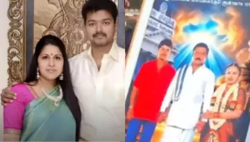 Vijay Thalapathy Holds Picture Of Estranged Wife Sangeetha, Netizens Say, 'Trisha Is Important..'