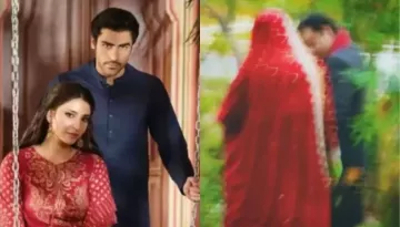 Pakistani Actress, Ramza Khan Shares Unseen Picture With Husband From Her Private 'Nikah'