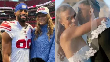 Olympian Anna Hall Marries NFL Star Darius Slayton After Surprise New York Track Proposal Moment