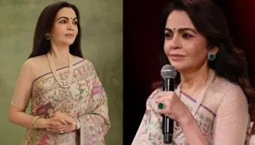 Nita Ambani Stuns In A Unique Meenakari Jamdani Tribal Lore Saree, It Took Two Years To Be Woven