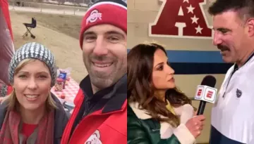 Mike Vrabel's Wife, Jen, Spotted Sporting Her Wedding Ring At Airport Amid Dianna Russini Scandal