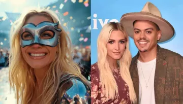 'The Masked Singer': Unmasking 'Galaxy Girl' Ashley Simpson's Love Story With Husband, Evan Ross