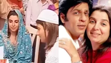 Farah Khan's Unseen 'Nikaah' Wedding Ceremony Video Surfaces, SRK Takes Part In Ritual With Priest
