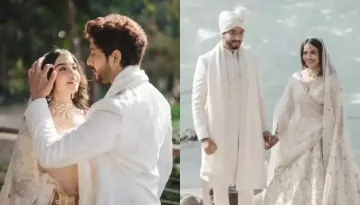 Meet Maitri Uka, An Interior Designer, Tied The Knot With Kannada Actor, Sumukha Near Ganga River