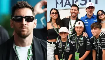 Lionel Messi And Wife, Antonella Steal Spotlight As Miami Grand Prix Turns Celebrity Packed Event