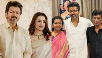 Vijay Thalapathy's Family Pic Missed Trisha And Wife, Sangeetha After TN Assembly Election's Victory