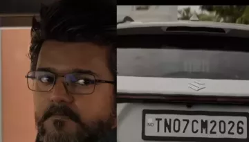 Vijay Thalapathy's Car No Plate From Movie, GOAT Surfaces, Hinted At Being CM Of Tamil Nadu In 2026