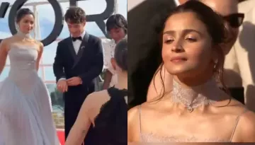 Cannes 2026, Day-2, Alia Bhatt Channels Her Inner Princess In Ball Gown With Unique Lacey Choker