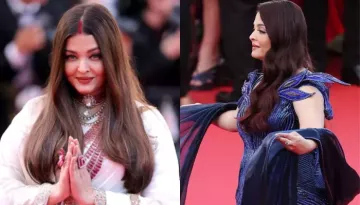 Aishwarya Rai Bachchan Makes Regal Entry In Royal Blue Look, Greets With 'Namaste' At Cannes 2026