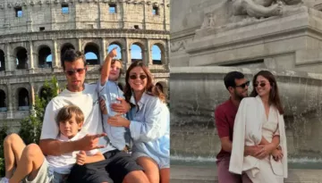 Who Is  Karen Khachanov's Wife, Veronika? First Met At Airport When He Was 8, Hit Her, Married At 19