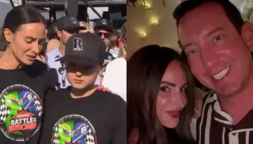 Kyle Busch's Widow Samantha Cries Inconsolably, Hugging Kids At Coca-Cola 600 During Final Tribute