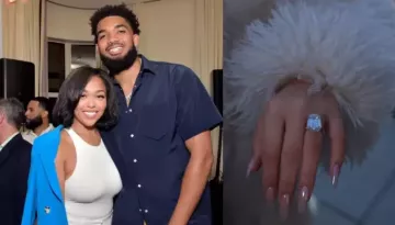 NBA Finals, Karl-Anthony Towns Proposed Jordyn With Gorgeous Ring, Birthstones, Engraved Note, More