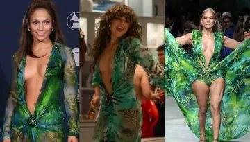 Off Campus' Homage To Jennifer Lopez's Green Versace Gown, The Iconic Dress Invented Google Images