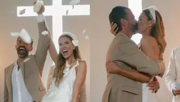 Donald Trump Jr And Bettina Anderson's New Wedding Pics Spark 'Carolyn Bessette Inspiration' Buzz