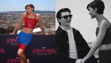 Zendaya Shares Rare Kissing Picture With Tom Holland Days After 'Spider-Man' Star Confirmed Marriage
