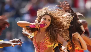 Shakira's Breathtaking FIFA World Cup 2026 Look Had Sunset Print, 200,000 Swarovski Crystals