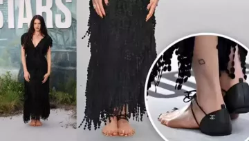 Margaret Qualley Grabs Attention With Chanel's Barefoot Heel Cap, Check Naked Shoes' Alleged Cost