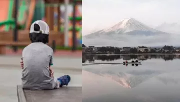 7-YO Boy's Dad Left Him Alone On Mount Fuji And Continued Climbing With Elder Son, Here's The Reason