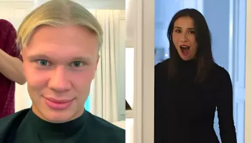 Erling Haaland's New Haircut Leaves GF Isabel Shocked, She Says 'I Will Cry' Post His Buzzcut Reveal