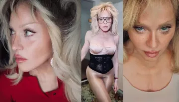 Madonna, 68, Is Unrecognizable In Age-Defying Freckled Look, Her Before-And-After Photos Surface
