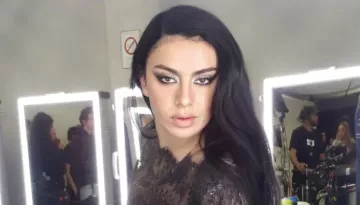 Charli XCX Faces Wardrobe Malfunction At VMAs In A Sheer Outfit, Serves Goth Look In Designer Fit
