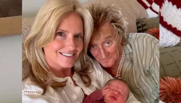 Rod Stewart's 26-Yr-Younger Wife Penny Lancaster Revealed She Breastfed Stepdaughter Kimberly's Baby