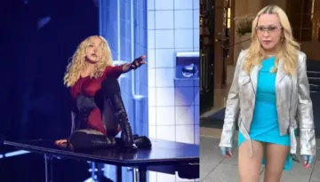 Madonna's Oops Moment In Sheer Dress, Before Recalling A Wardrobe Mishap That Exposed Her Underwear