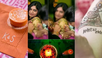  10 Amazing Ways Monograms Can Make An Indian Wedding Truly Memorable   