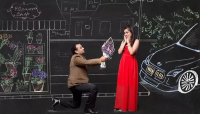  This Pre-Wedding Shoot Is So Amazing And Creative That It Will Tempt You To Steal Some Ideas   