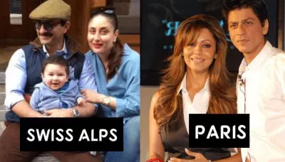  5 Bollywood Couples And Their Favourite Vacation Spots   