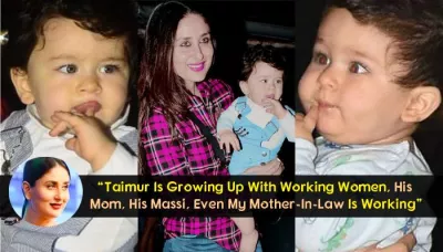  Kareena Doesn't Believe In Stay-At-Home Mom; Taimur's Sea Blue Eyes Is Gift From Kapoor Khandaan   