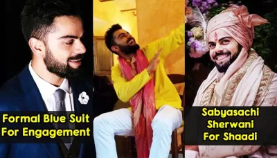 From 'Sagai' To 'Shaadi', Virat Kohli's Pictures Redefine Wedding Day Looks For Every Groom-To-Be