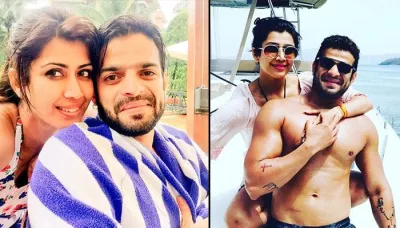  Karan Patel And Ankita Bhargava's Anniversary Pictures Are Filled With Pure Love   