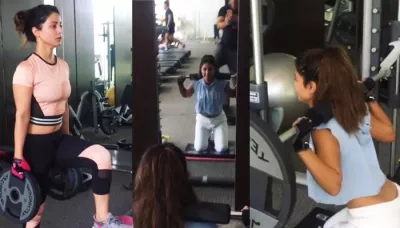  Hina Khan Shares Her Rigorous Gymming Session Videos, Shows Efforts Behind Her Well-Toned Body   