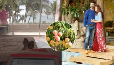 Akshay And Twinkle's Luxurious Seaside Home Overlooks Arabian Sea And Even Has Pond In Living Room