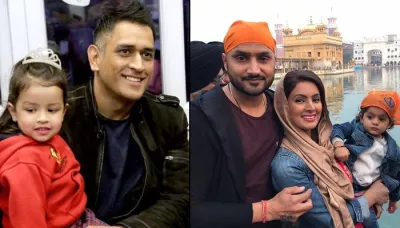  13 Indian Cricketers And Their Adorable Kids Who Are Media Sensation Just Like Their Parents   