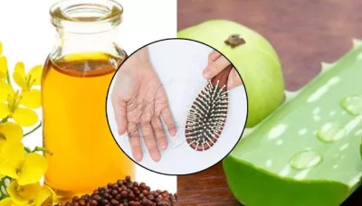 9 Simple Home Remedies To Stop Excess Hair Fall And Increase Hair Growth