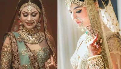  30 Brides Who Chose Colours Other Than 'Traditional Red' For Their Wedding Day   