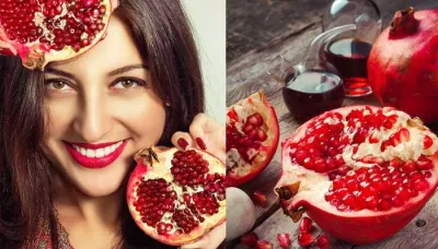  7 Incredible Beauty Benefits Of Pomegranate For Skin, Hair, And Health   