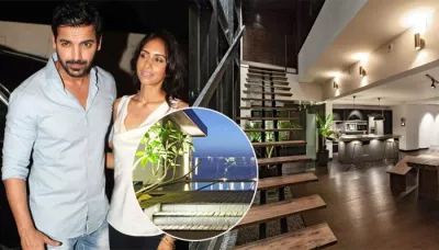  John Abraham And Priya Runchal's Penthouse: True To Its Name, It's A Villa In The Sky   