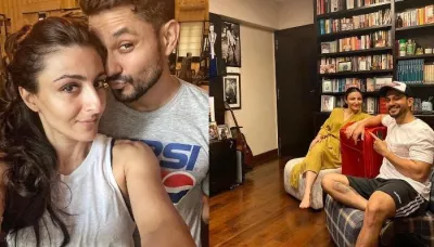  Soha Ali Khan And Kunal Kemmu's Mumbai Home Is A Blend Of Vintage Charm And Elegant Interiors   