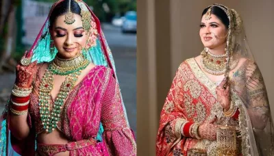  Confused How To Drape 'Double Dupatta'? Check Out 6 Unique 'Dupatta' Draping Styles By Real Brides   