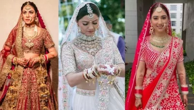  Television Actresses' Bridal Look On Their Wedding Day, From Shraddha Arya To Disha Parmar   