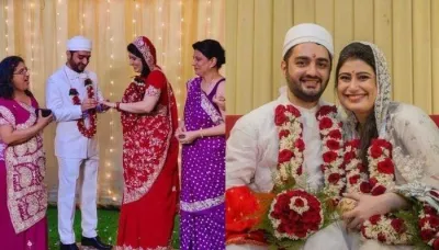  Parsi Wedding Rituals: In One Of The Rituals, The Bride And The Groom Throw Rice On Each Other   