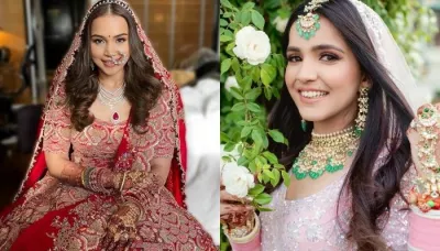 6 Brides Who Donned Alia Bhatt's Inspired Classy Open Hairdo On Their Wedding Day